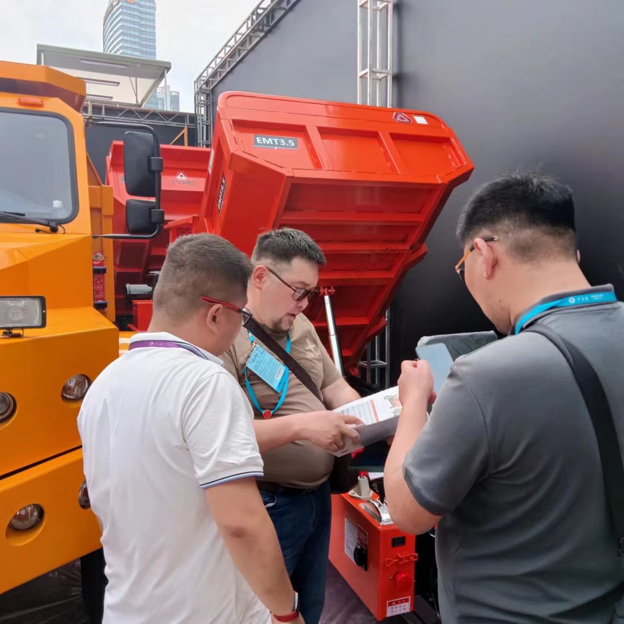 时力矿山在广交会